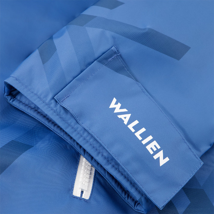 2023 Wallien Womens Changing Robe 107003001 - Blue Logo Print